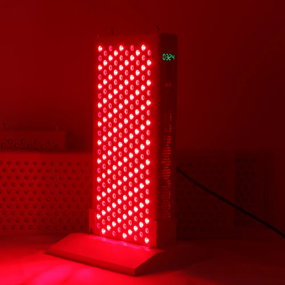 Lit de thérapie par la lumière rouge 660nm 850nm dispositif de panneau de thérapie par la lumière LED infrarouge complet du corps soulagement de la douleur proche infrarouge