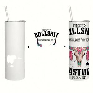 Custom Logo 20oz Cup Double Wall Insulated Sublimation Blanks <b>Mug</b> <b>20</b> <b>oz</b> Stainless Steel Coffee Tumblers With Straw and Lid - Product Image 1