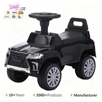 Mini vélo d'équilibre en plastique pour enfants sans pédales, 1-3 ans, trottinette à quatre roues, planche à roulettes, modèle 4 en 1, voiture pour enfants