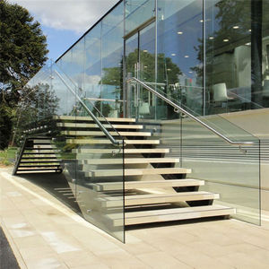 Escalera <span class=keywords><strong>de</strong></span> Acero Inoxidable <span class=keywords><strong>de</strong></span> una Sola Barra, Escalera Metálica Industrial Elegante <span class=keywords><strong>en</strong></span> Forma <span class=keywords><strong>de</strong></span> L - Product Image 1