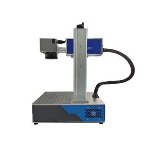 Focuslaser laser engraving machine silver credit card metal 20w 30w fiber laser marking machine compatible with lightburn