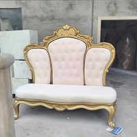 Trône de Père Noël en fibre de verre de luxe, grand format, imperméable, durable, pour intérieur et extérieur, décorations de Noël, fourniture en gros, usine