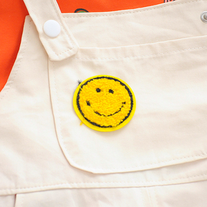 Fournisseurs de vêtements pour enfants en Chine, pantalons à bretelles pour filles, pull pour bébé, motifs de design, ensembles pour enfants - Product Image 4