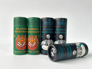 100%<b>Recyclable</b> Cardboard Deodorant <b>Container</b> Customize Cylinder Lotion Balm Packaging Luxury Perfume Paper Tube - Product Image 3