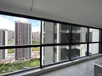Ventanas Corredizas de Doble Acristalamiento con Marco de Aleación de Aluminio y Refuerzo de Acero Templado, Estilo Europeo Horizontal para Villa