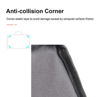 Sac à main pour ordinateur portable 12-15 pouces, étui pour Ultrabook, housse pour ordinateur portable, pochette antichoc pour ordinateur portable, pochette de voyage simple en polyester
