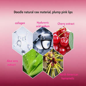 Hidrogel de Colágeno Vegano de Alta Calidad, Mascarilla Labial Hidratante Rosa, Gel Hidratante para el Cuidado de los <span class=keywords><strong>Labios</strong></span> - Product Image 3