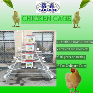 A tipo 3 niveles 4 niveles capacidad 96/120/128/160 pájaros huevo galvanizado pollo batería <span class=keywords><strong>jaula</strong></span> equipos de granja avícola para pollos - Product Image 5