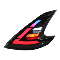 Feu arrière LED à lentille transparente de Style RVB pour Nissan 370z 2013-19 nouvel état feux diurnes accessoires de voiture pour Nissan 370Z
