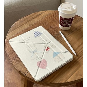 Étui de protection pour <span class=keywords><strong>tablette</strong></span> <span class=keywords><strong>Apple</strong></span> iPad, design mignon et pratique, séparation magnétique, compatible avec les modèles Air, Pro 13 pouces et Mini 10e génération - Product Image 2