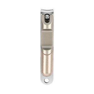 Coupe-ongles en acier inoxydable avec logo personnalisé, outil de manucure durable et portable pour usage professionnel et domestique - Product Image 3
