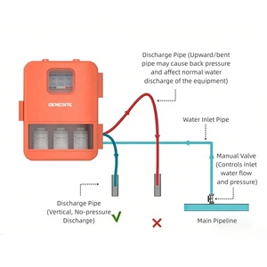 Analyseur en ligne de dureté/alcalinité de l'eau par colorimétrie titrimétrique, détecteur de haute précision RS485 Modbus pour les tests d'eau et d'eaux usées - Product Image 3