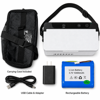 PoeticExist Glacière portable isotherme pour insuline avec poignée, rechargeable, double usage voiture et maison, pour le stockage de médicaments et aliments, maintien au froid 48h