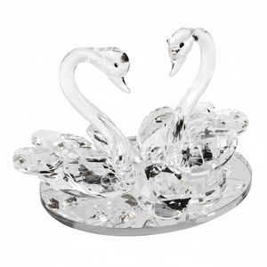 Cigni di Vetro: Eleganti Decorazioni in Cristallo (Scatola Non Inclusa) - Product Image 2