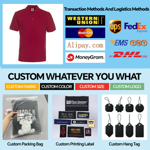 Haute qualité personnalisé à la mode pour polos 100% coton doux respirant brodé Logo imprimé T-Shirts - Product Image 4