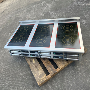 Thương mại Nhà Hàng thép không gỉ điện cảm ứng bếp 6 Burner HOB bếp bảng Top thiết bị nấu ăn - Product Image 3