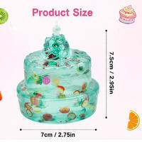 Jouet Squishy Gâteau à Succès Commercial, Jouet Sensoriel Anti-Stress en Maltose Douce à Presser, Cadeau Nouveauté à Remontée Lente, Vente en Gros