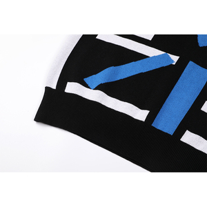 Biểu Tượng Tùy Chỉnh OEM & ODM Jacquard Dài Tay Áo Dệt Kim Người Đàn Ông Áo Thun Áo Len Cơ Bản Hàng Dệt Kim Thời Trang Dệt Kim Áo Len Người Đàn Ông - Product Image 6