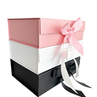 Boîte Pliante Magnétique de Luxe en Papier avec Logo Personnalisé pour Chaussures, Vêtements, Jouets et Emballage avec Design