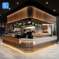 Conception d'Intérieur de Café, Kiosque à Café, Mobilier de Café en Gros, Aménagement Intérieur de Magasin de Bubble Tea