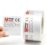 Étiquettes autocollantes personnalisées certifiées CE RoHS, imperméables, brillantes, argentées, en rouleau, pour le marquage des appareils électroniques