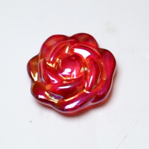 Hand Carved Crystal Flower Angel Aura Quartz Rose Small Size Aura Melt Quartz Rose for gift - Product Image 3