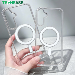 Funda Protectora Transparente TechEase Premium con Anillo Magnético Acrílico Resistente a Caídas para Teléfono Móvil S23 Ultra - Product Image 2