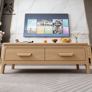 โรงงานขายตรง ราคาดีที่สุด สั่งทำได้ มีสินค้าจำนวนมาก ดรอปชิปปิ้ง โต๊ะข้าง ดีไซน์ใหม่ เฟอร์นิเจอร์ห้องนั่งเล่น โต๊ะน้ำชาไม้ - Product Image 5