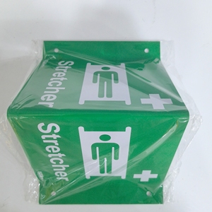 Panneau de signalisation de sécurité hospitalière flexible, flèche d'extincteur, 6x8 pouces, en forme de V, 4 trous pré-perforés, avec vis et ruban adhésif pour - Product Image 5