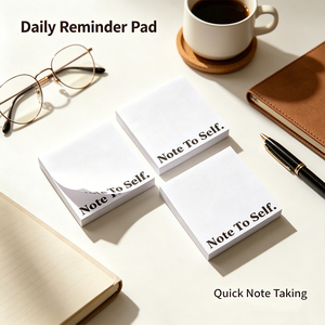 Bloc-notes minimaliste pour notes personnelles, papier de qualité supérieure - Product Image 4