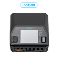 Cargador/Descargador Inteligente con Balance ToolkitRC M8AC 200W DC 600W 20A, Probador de Señales PWM PPM SBUS, Tipo-C 65W, Accesorios para Drones FPV