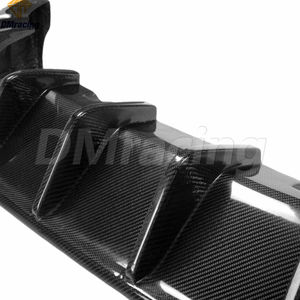 Lèvre de diffuseur de pare-chocs arrière en fibre de carbone style <span class=keywords><strong>OETTINGER</strong></span> pour VW <span class=keywords><strong>GOLF</strong></span> <span class=keywords><strong>7</strong></span> <span class=keywords><strong>GTI</strong></span> MK7 2014-2018 - Product Image 5