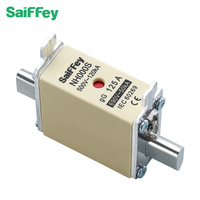 Fusible Saiffey nh lien nh000s fusible à lame ac 2a-160a avec double indicateur gG type hrc fusible lien céramique 500/690v
