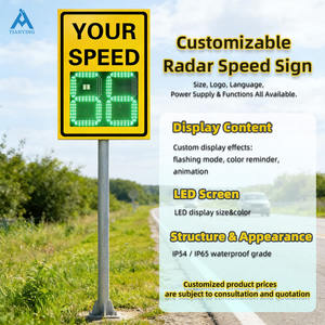 <span class=keywords><strong>Panneau</strong></span> <span class=keywords><strong>de</strong></span> <span class=keywords><strong>signalisation</strong></span> <span class=keywords><strong>de</strong></span> vitesse radar solaire 12V 50W haute efficacité, design léger, <span class=keywords><strong>panneau</strong></span> <span class=keywords><strong>de</strong></span> limitation <span class=keywords><strong>de</strong></span> vitesse - Product Image 6