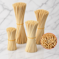 Brochettes en bambou en gros, 20cm, 25cm, 30cm, longueur personnalisée, bâtonnets en bois naturels de qualité alimentaire pour barbecue, kebab, restaurant, traiteur