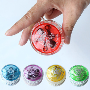 Wholesale Custom Logo Party Decor LED Light-Up Yo-Yo <b>Ball</b> <b>Glowing</b> in the Dark Spinning Toy for Kids Holiday Children's Gift - Product Image 3