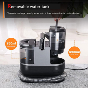 เครื่องดูดฝุ่นแบบถังไฟฟ้า 1600 วัตต์ แบบไม่ใช้ถุงเก็บฝุ่น สำหรับดูดฝุ่นแห้งและเปียก พร้อมฟังก์ชั่นทำความร้อน สำหรับใช้ในครัวเรือน - Product Image 4