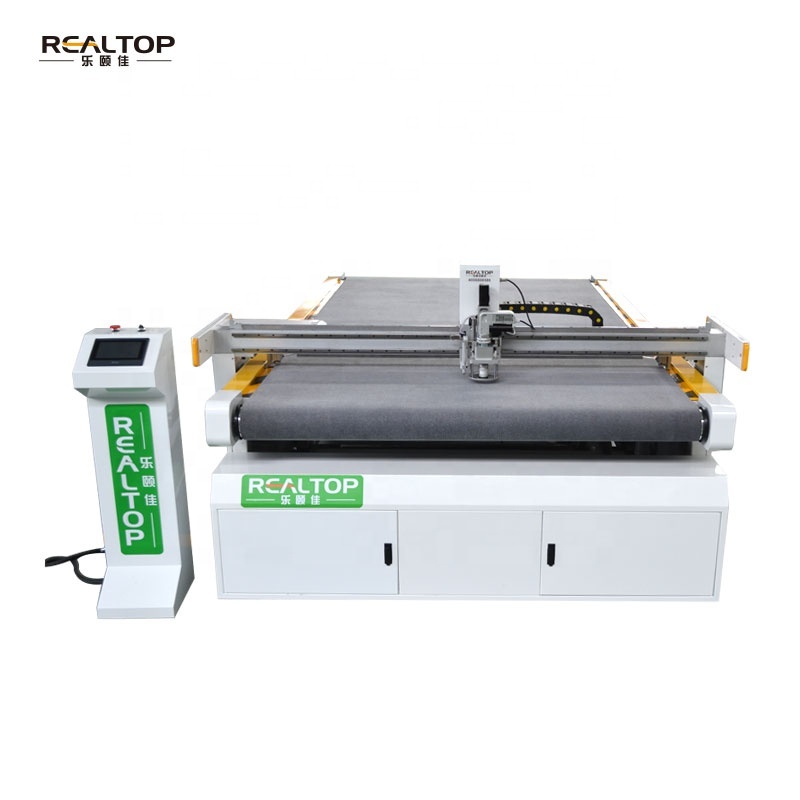Automático de productos médicos cnc pu máquina de corte general químico ropa de protección de línea de producción de la máquina