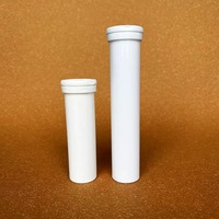Bouteille de capsule de pilule en plastique du cylindre médical pp de bouteille de tube de comprimé effervescent de vitamine Offre Spéciale
