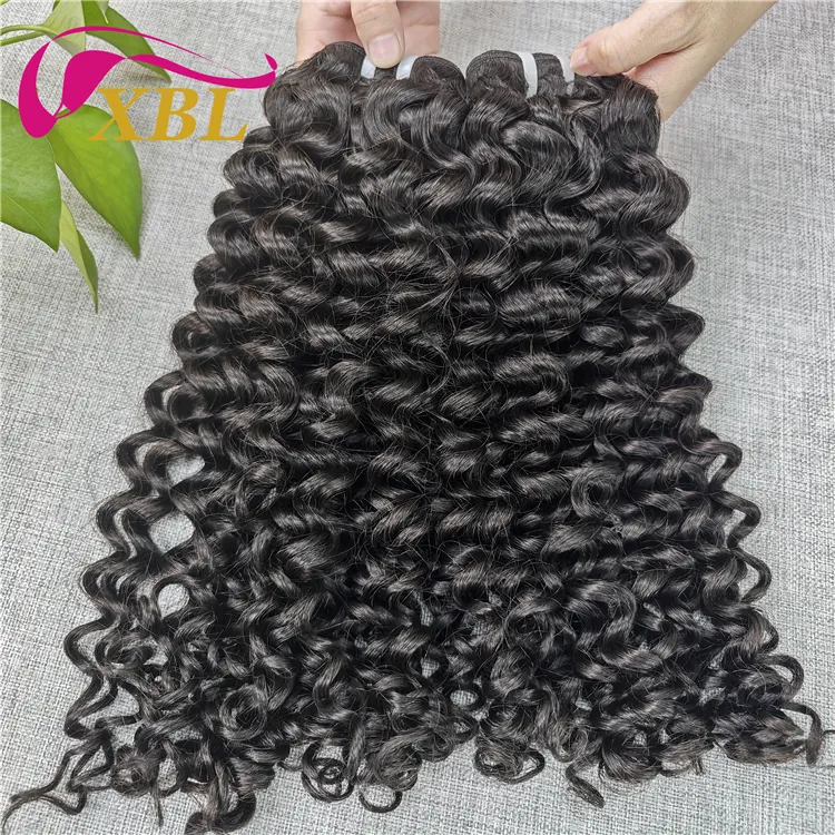 XBL panjang 40 inci 38 inci bundel tidak diproses Vietnam rambut manusia mentah vendor virgin kutikula selaras bundel rambut sampel gratis