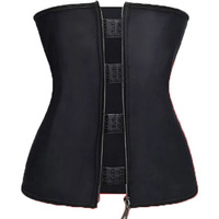 Corset ventre plat en Latex pour Sport, Logo personnalisé, amincissant, 7 pressions en acier, 100%