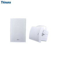 Haut-parleur mural Thinuna FS-Q5 5 pouces IP55 résistant aux intempéries 40W 100V/8ohm 2 voies haute fidélité élégant pour système de sonorisation