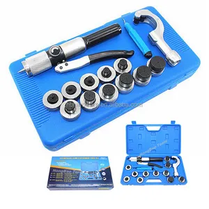 Hydraulic Tube Expander Tool Kit Swaging 11 Expansions kopf 3/8-1-5/8 "Zoll Kupfer rohr Werkzeug Rohrs ch neider Entgraten Messer entfernen