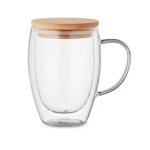 Tazza in vetro borosilicato TIROL, merchandising sostenibile - Product Image 5