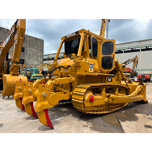 รถดันดินตีนตะขาบ Caterpillar D7G สภาพดี ใช้งานได้ รถบูลโดเซอร์มือสอง เครื่องจักรกลเคลื่อนย้ายดินขนาดเล็ก รถดันดินตีนตะขาบ D7G - Product Image 6