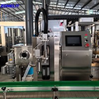 Machine de remplissage automatique électrique haute vitesse pour miel et cosmétiques, précision de 99 %, capacité de 2000 bph pour bouteilles et canettes, avec roulements renforcés