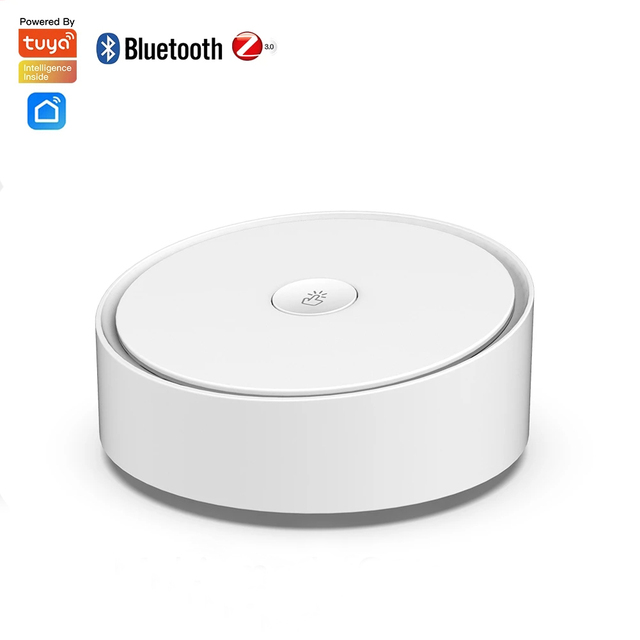 Smart Multi-mode Gateway ZigBee 3.0 WiFi BLE Mesh Hub Work with Tuya Smart App Voice Control Via Alexa Google Home