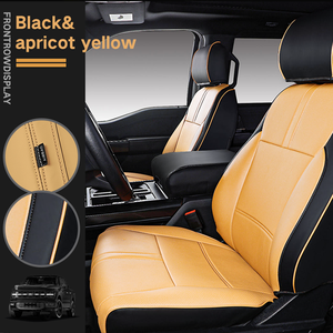 <span class=keywords><strong>Protector</strong></span> de <span class=keywords><strong>silla</strong></span> de funda de asiento de <span class=keywords><strong>coche</strong></span> de cuero NAPA de alta calidad para Ford 150 impermeable - Product Image 2