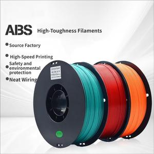 Filament ABS Série Rouge 1,75 mm 1 kg – Matériau d'impression 3D durable, sûr et non toxique pour la fabrication de jouets - Product Image 2