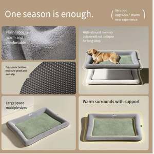 2025 Fast Delivery Dog Bed for Large Dogs 3 Colors Bunk Bed 100% Cotton Soft All-season Giant Removable Washable Cover Dog <b>Sofa</b> - Product Image 4